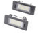 ZACUNXY Led Number Plate Lights, Car Number Plates 2PCS Super Bright Number License Plate For Skoda Octavia 3 Superb B6 Rapid Combi Yeti 5L Fabia Mk2 Mk3