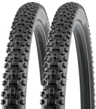 2X 29 Zoll 54-622 KADRE K-1027 Fahrradreifen Schwarz 29x2.10 | MTB, Mountainbike, Set