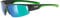 uvex sportstyle 215 - Sportbrille für Damen und Herren - starker Schutz vor Sonnenstrahlung - druckfreier Sitz & perfekter Halt - black matt green/green - one size