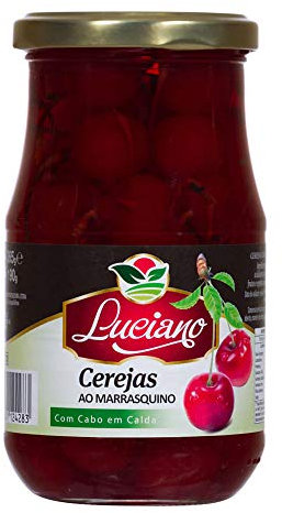 Cocktail-Kirschen rot mit Stiel -Luciano- 365g netto