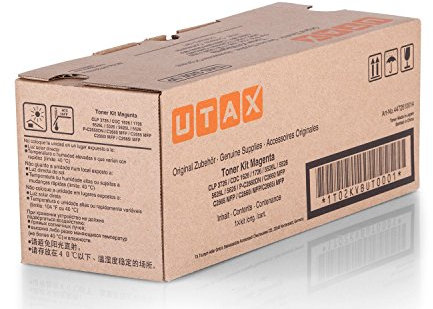 UTAX Toner CDC1726 für Laserdrucker, Magenta, Laser, CDC1726, Schwarz, 5-35 °C