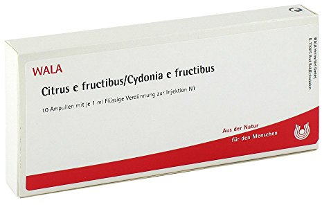 Citrus E Fructib. Cydonia E Fructib. Ampullen 10X1 ml