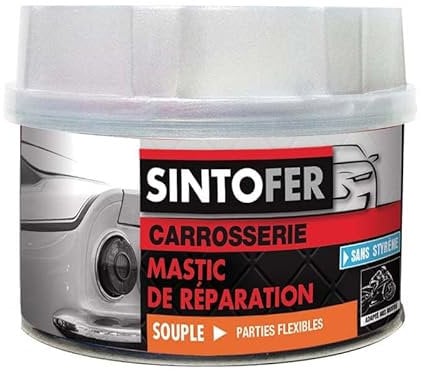 Mastic de réparation souple 750g : Sintofer