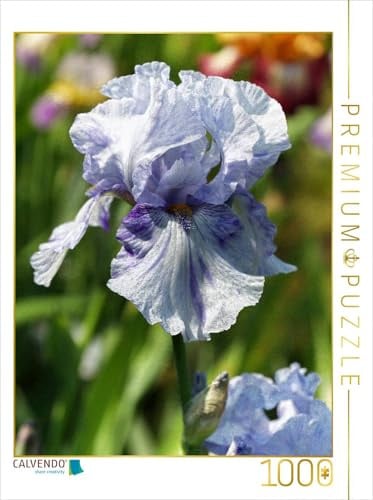 CALVENDO Puzzle Traumhafte Iris Blüten | 1000 Teile Lege-Größe 48 x 64 cm Foto-Puzzle für glückliche Stunden