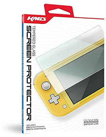 KMD Film de protection d'écran en verre trempé transparent pour Nintendo Switch Lite