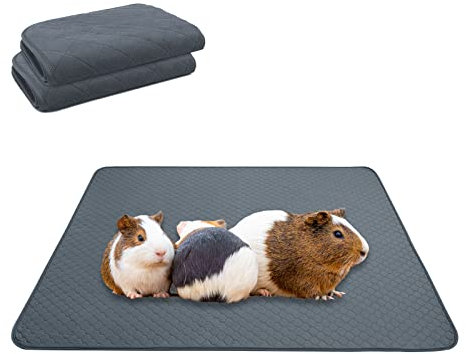 Snagle Paw Wiederverwendbare Haustier-Urinunterlage, 2er Pack 45 x 60cm Hundetrainingspad, Waschbar Welpenunterlage Schnell Absorbierend, Waschbare Wiederverwendbare Pflegeunterlage
