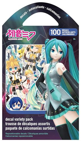 Trends International Hatsune Miku Aufkleber-Set, mehrfarbig