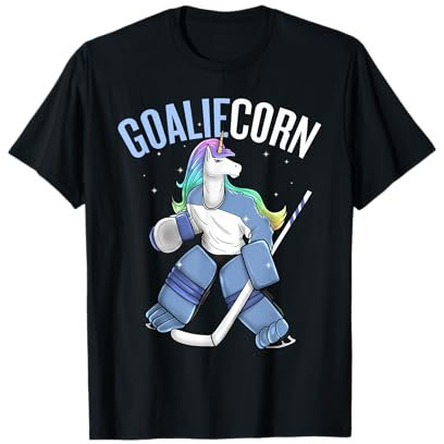 Einhorn Hockey Torwart Torwart Torwart Wortspiel Sport T-Shirt