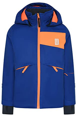 LEGO Wear Unisex Wear Jungen Skijacke Winterjacke 5.000 Wassersäule Atmungsaktiv Lwjested 717 Regenjacke, 570, 110