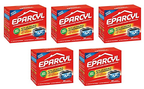 EPARCYL 5 – 24 Beutel (5 Monate Behandlung) Bioaktivator für Klärgruben – Pflege Klärgruben