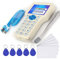 HERNAS RFID Reader Writer Duplicator, NFC Reader, 125KHz 13.56MHz 10 Frequencies RFID Smart Card Cloner, Encrypted Card Decoder, with Writable Keys Cards Free Software and USB