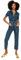 Trendyol Blue Arched Denim Overalls Salopette, 40 da Donna