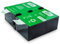 SafeAMP UPS 9Ah, 24VDC VRLA Battery Replacement APCRBC124 Compatible with APC UPS Models BR1000G, BX1350M, BN1350G, BX1000G, BX1300G.