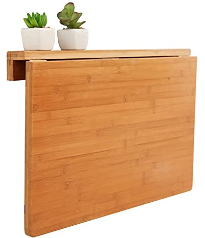 Klappbarer Wandtisch für die Küche, an der Wand montierter Klapptisch, klappbarer Computertisch für kleine Räume zu Hause, platzsparender schwimmender Eck-Esstisch, modernes Design (Größe: 1
