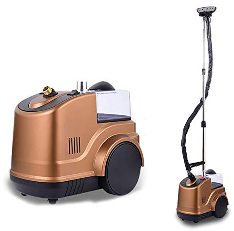Ferro da stiro a vapore verticale per indumenti 2000W professionale per indumenti pesanti per uso commerciale, ferro da stiro a vapore portatile per la casa 45S rimozione rapida delle rughe,Gold