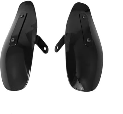 Motorrad Handschutz Griffschutz Schild,MoreChioce Handguards Winddichter Lenker Handschützer Schutzausrüstung Handprotektoren Handschutzschild für Dirt Bike Motorrad Motocross Roller,Schwarz