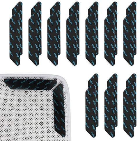 SYEYCW 20 Stück Teppich Antirutschunterlage, Teppich Stopper rutschfest, Wiederverwendbarer Waschbar Non-Slip Matte für Teppich, Teppich Rutsch Stop für Holz, Laminat, Marmor und Keramik-Fliesenböden