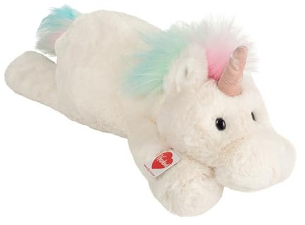 Teddy Hermann Herzekind 93965 Einhorn Enya 50 cm, Kuscheltier, Plüschtier mit recycelter Füllung