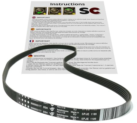 SC Solocorreas - Waschmaschinenriemen 5PJE 1189 (9000055177)