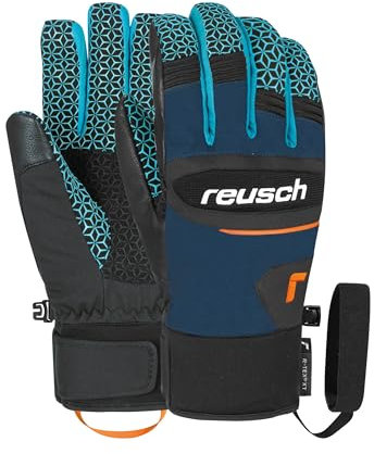 Reusch Dragon R-TEX® XT Gants d'hiver, Chauds, imperméables, Coupe-Vent et Respirants, Unisexe, Gants d'hiver, Gants de Neige, Gants de Ski pour Homme et Femme, 10