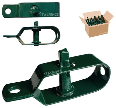 Italfence - Drahtspanner, grün kunststoffbeschichtet, 10 Stück