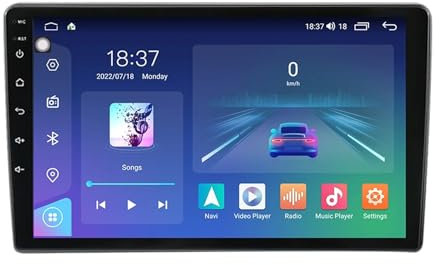 9 Pulgadas Pantalla Táctil Android 14 Radio 2 DIN para Opel Zafira B/Opel Astra H 2004-2014 con Carplay GPS Navigation Bluetooth Controles del Volante Cámara de Respaldo(T200 [4+32G])