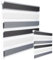 WOLTU 2 Stück Doppelrollo Klemmfix ohne Bohren Duo Rollo Klemmrollo für Fenster mit Klemmträger, Fensterrollo Lichtdurchlässig & Verdunkelnd Wandmontage, Weiß+grau+anthrazit 60x150cm(Stoffbreite 56cm)