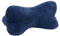 Leseknochen, Lesekissen, Nackenrolle Nackenkissen aus Cord,Stützkissen, Reisekissen mit Struktur,Formkissen,Buchauflage, Flexible Stütze für Bücher, E-Books oder Tablets-18x35cm (Navy Blau)
