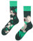 Dedoles Socken Unisex Damen Herren & Kinder Baumwolle viele lustige Designs Fussball Fahrrad Pferde Geschenk links rechts verschieden, Farbe: Grün, Motiv: Koala und Blätter, Gr. 43-46