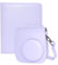 Aisnyho Instant Camera Case with 256 Pockets Photo Album for Instax Mini 12 11 9 8 Camera (Lilac Purple)