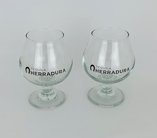 Herradura Tequila Gläser/Shotgläser Cognac Glas/Pinche Glas / 2er Set