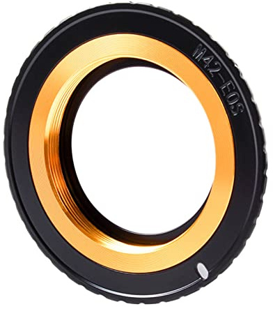 Verstellbarer M42-Objektiv-auf-EF-Adapter M42 EF für Adapterobjektiv, passend für 42-mm-Schraubbefestigung auf RF