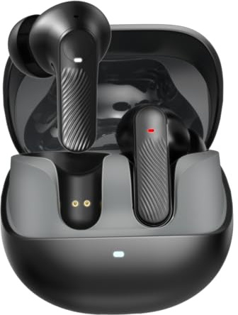 KVANCEGR Wireless Earbuds with Active Noise Cancelling,140-Hour Long Battery Life Bluetooth 5.4 Ear Buds,Multi-Device Pairing,Enhanced Clear Call,Deep Bass Stereo In Ear Headphone