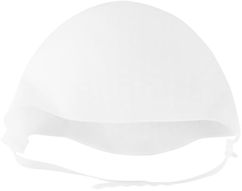 Cuffia per Schiariture in Silicone Bianco, Trasparente, per Chioma | Strumento Professionale per Colorazione, Foro di Trazione per Mèches, Fit Confortevole, Uso Salone o Casa Stile Casuale