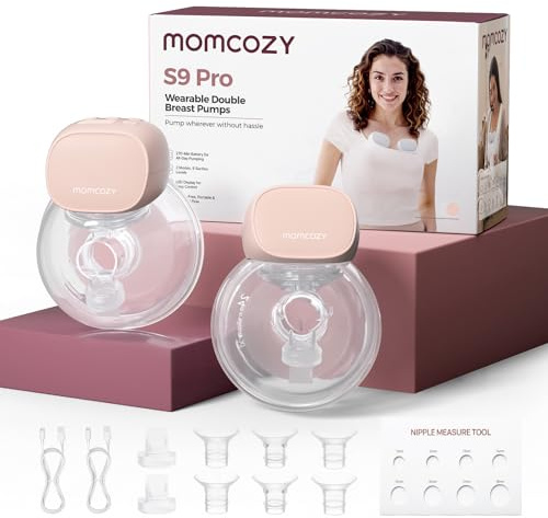 Momcozy S9 Pro Tiralatte Elettrico Indossabile Mani Libere 24mm 285mmHg