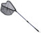 Laguna Teleskop Algenkescher, Teichkescher, Kescher, mit Teleskopstil aus Aluminium, grobmaschig, Gesamtlänge 93-131cm