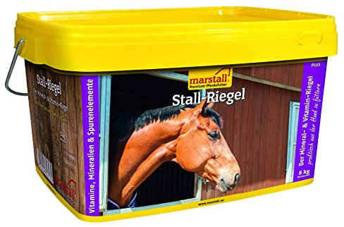 marstall Premium-Pferdefutter Stall-Riegel, 1er Pack (1 x 5 kilograms)