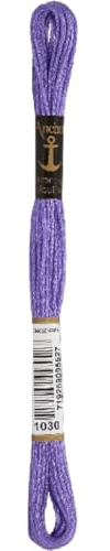 Sticktwist 8 m pro Strang 01030-LILA MITTEL