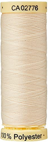 Gutermann Sew All Polyester Thread, 100Mtr, Cream (0414)