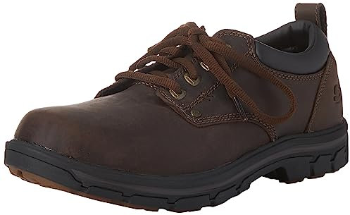 Skechers Men's Segment Search Oxford, Brown, 10 UK