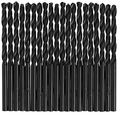 10 x Spiralbohrer 4.4 mm DIN 340 HSS rechts Typ N Metallbohrer Bohrer Bohren