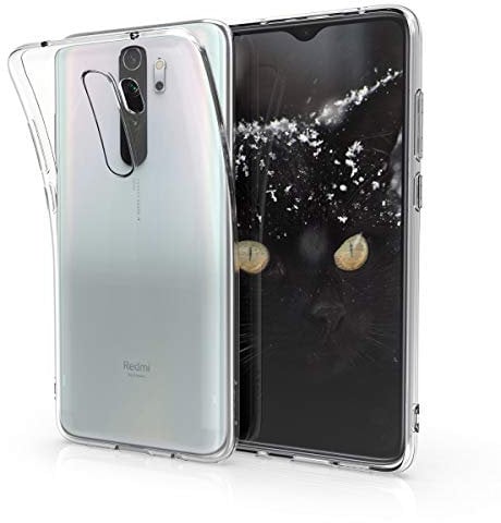 kwmobile Hülle kompatibel mit Xiaomi Redmi Note 8 Pro - Silikon Handyhülle transparent - Handy Case in Transparent