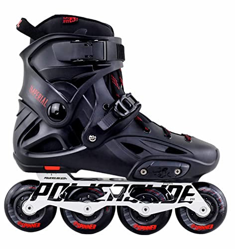 Powerslide Inliner Imperial Special Edition, Schwarz, 85a Rollen, ABEC 5 (41/42)