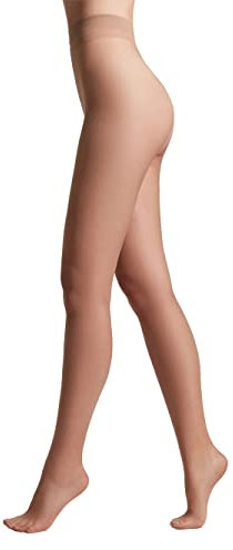 Conte elegant Pantys transparentes Sheer para mujer - Pantys finos reforzados para mujer pantys extremadamente flexibles - SUMMER 8 color Talla natural 3