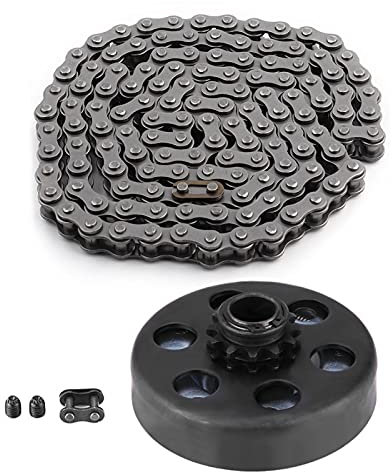 Akozon Fliehkraftkupplung 3/4 Zoll Bohrung Zentrifugalkupplung 12 Zähne #35 Kettenschraubensätze PBH540687 für Go Kart Mini Bike