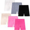 Auranso 6er Pack Radlerhose Mädchen Kurze Leggings mädchen Hose Shorts Radlerhosen Kinder Legging Hosen Sommershorts für 134 140 152 158 5-7 Jahre Mehrfarbig