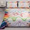 PETTI Artigiani Italiani - Copriletto Matrimoniale Estivo 260x270cm 100 g/m² Double Face, Trapuntino Matrimoniale Primaverile, Trapunta Leggera, Matite, 100% Made in Italy