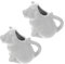 UPKOCH 2 Pièces En Céramique Petit Pot À Lait Café Expresso Sauce Blanche Bouilloire Blanche Mini Pichet Crémier Vache Crémier Avec Poignée Pot À Lait Crémier Céramique Blanc Verser Lait