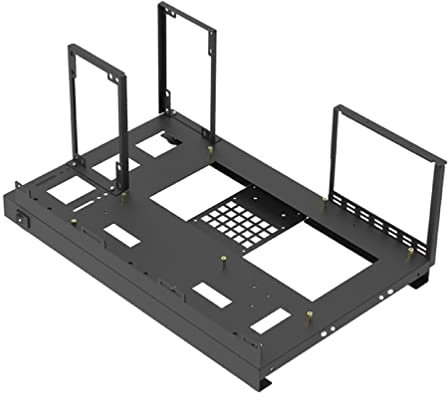 Bergbau Rig Rahmen GPU Aluminium Öffnen Miner Bergbau Computer Rahmen Rig Fall Für Währung Bergbau Fall Rack
