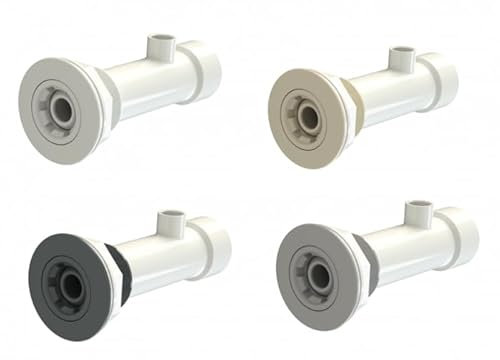FLUIDRA Kit de réparation de la Marque modèle Kit hydromassage pour Piscine béton avec Liner 190 mm Gris Clair